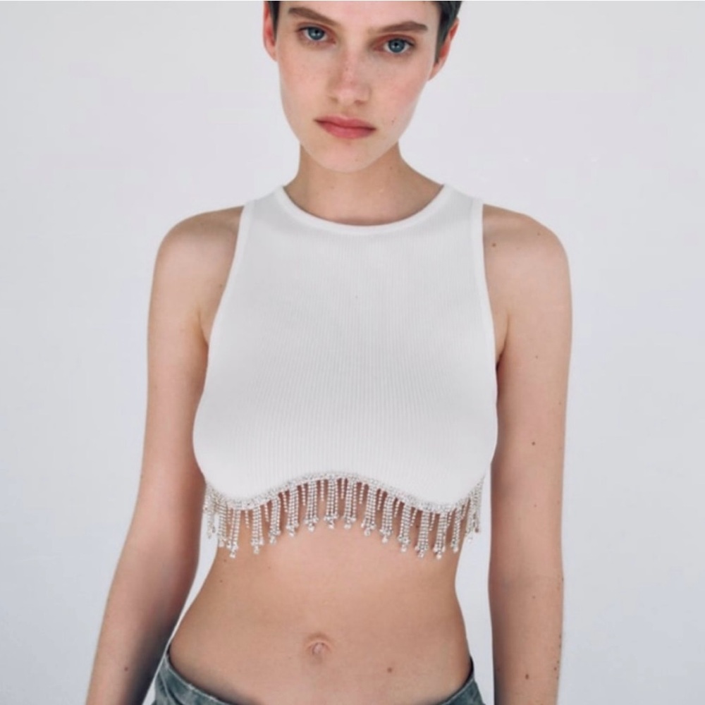 Rhinestone Top - image 1